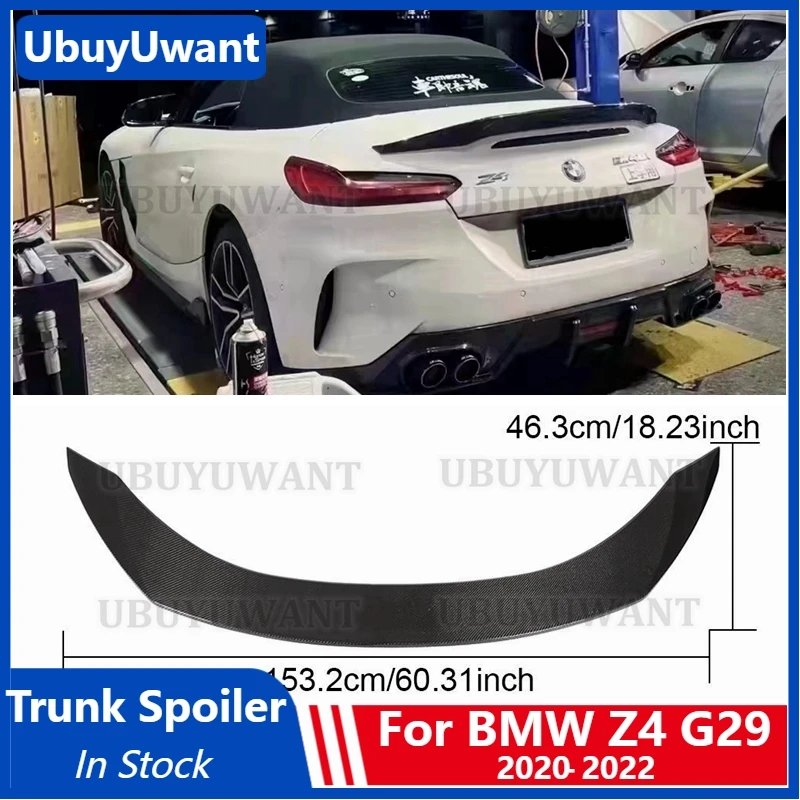 Car Spoiler Wing Lip For BMW Z4 G29 2 Door Coupe Improvement TDR Style
