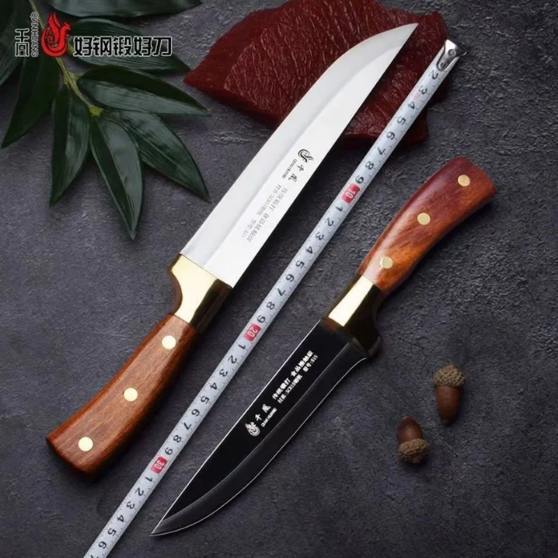 XYj Kitchen Knives Tools Long Blade Stainless Steel Forged Handmade 12 Inch  Slicing Cooking Knife For Men Fish Fillet Tool Gift - AliExpress