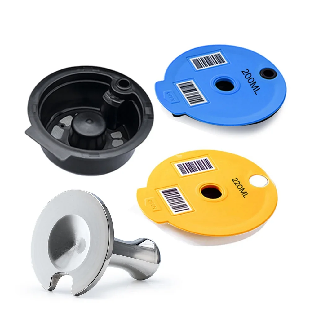 Reusable Coffee Capsule Pods - Decaffeinated Coffee for Single Serve Machines