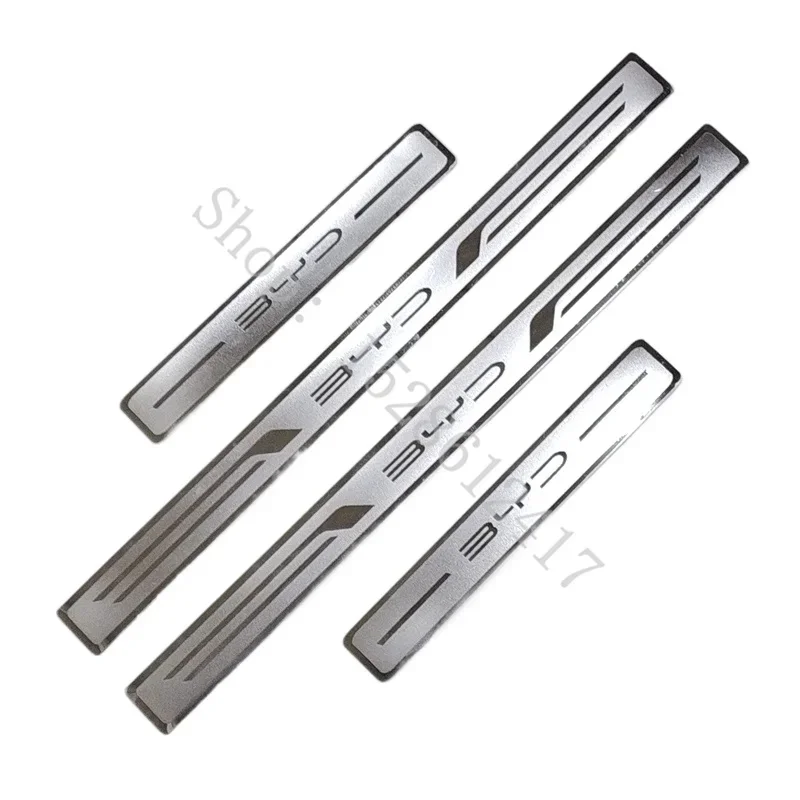 BYD Multi-Model Stainless Steel Door Sill Protectors view 2