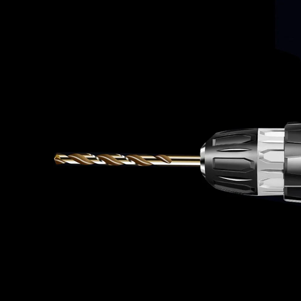 10pcs HSS M35 Cobalt Drill Bit Round Shank