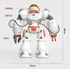 2023 New Intelligence Robots , Walk, Singing, Dance, Launch Bullet, RC Robot Toys For Boy Birthday Gift 5