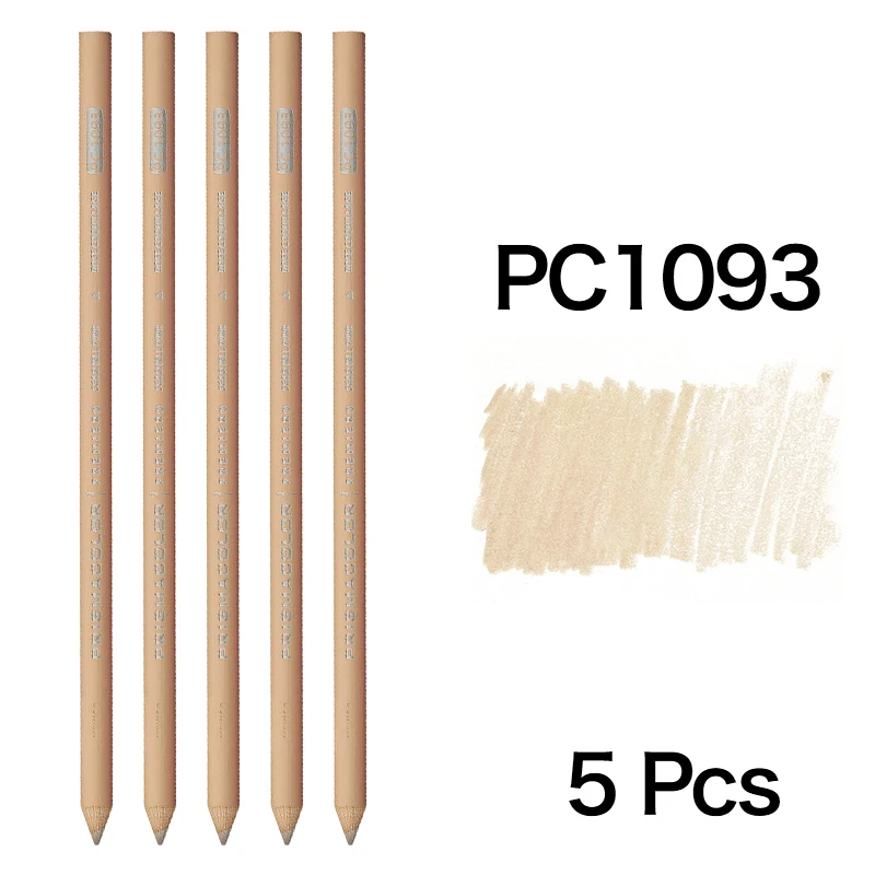5pc PRISMACOLOR Professional Oily Colored Pencils - Premier Art Collection in Black and White