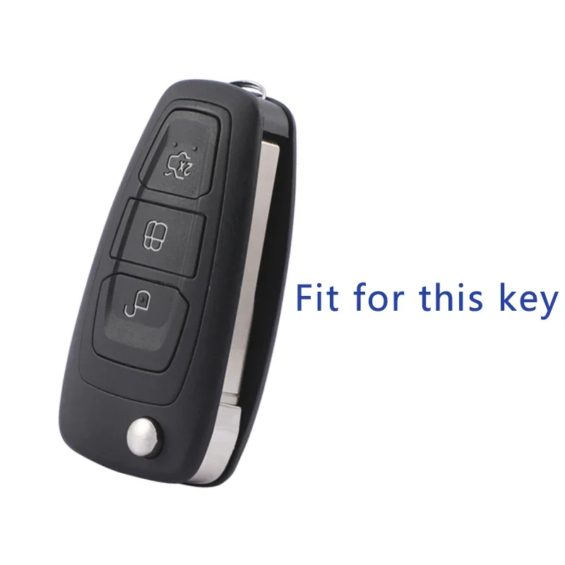 Car Folding Key Case Cover Bag Keychain for Ford Focus C-Max S-Max Galaxy Mondeo Ranger Transit Tourneo TPU Protector,key case,key case cover