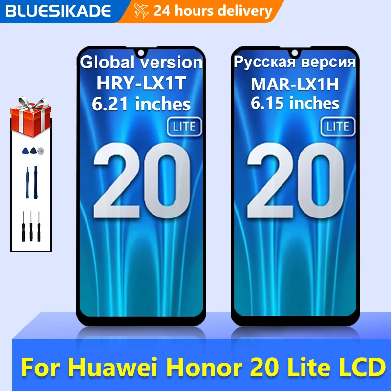 ЖК-дисплей для Huawei Honor 20 lite дисплей телефона сенсорный экран 20i детали сборки