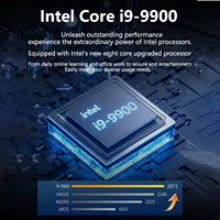 Ordinateur portable Windows 11 Ultra mince 15.6 "32GB RAM 512GB 1 to SSD Intel I9-9900 ordinateur portable Gamer 1920*1080 ordinateur de bureau PC 4