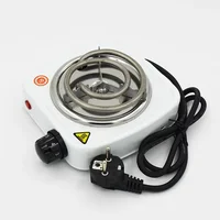 110V/220V 500W Electric Stove Hot Plate Iron Burner Home Kitchen Cooker Coffee Heater Household Cooking Appliances EU Plug 2