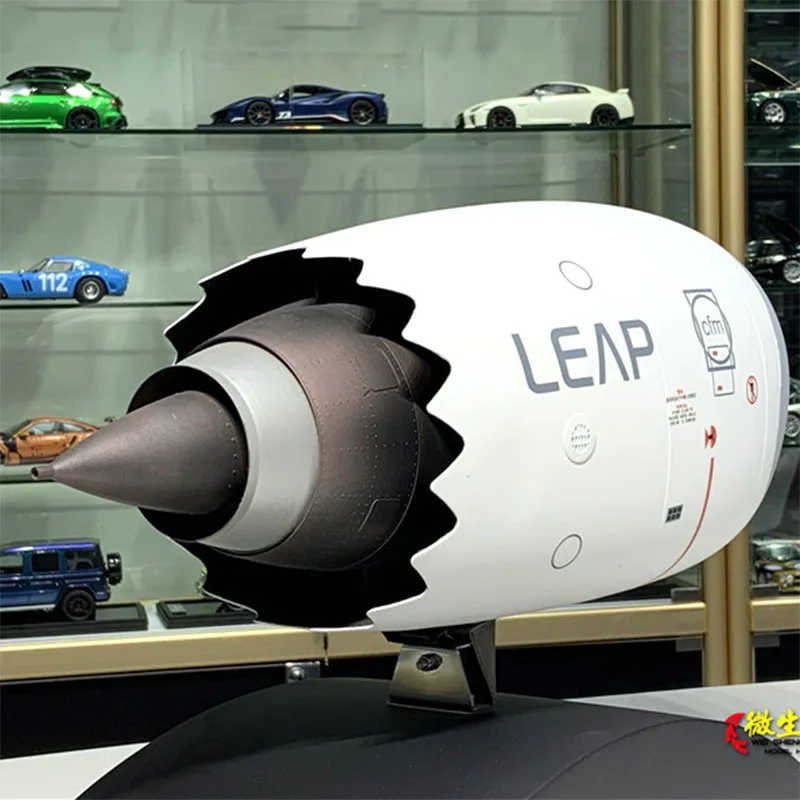 1:12 Leap-1B 737max Series Aircraft Turbine Engine Movable Metal Model