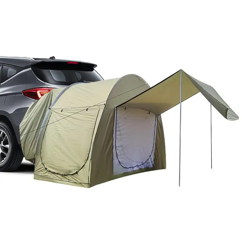 

Universal Self Driving Outdoor Camping Shelter Car Camping Tent Suv Tent For Camping Hatchback Tent Up 3-5 Person For Cars
