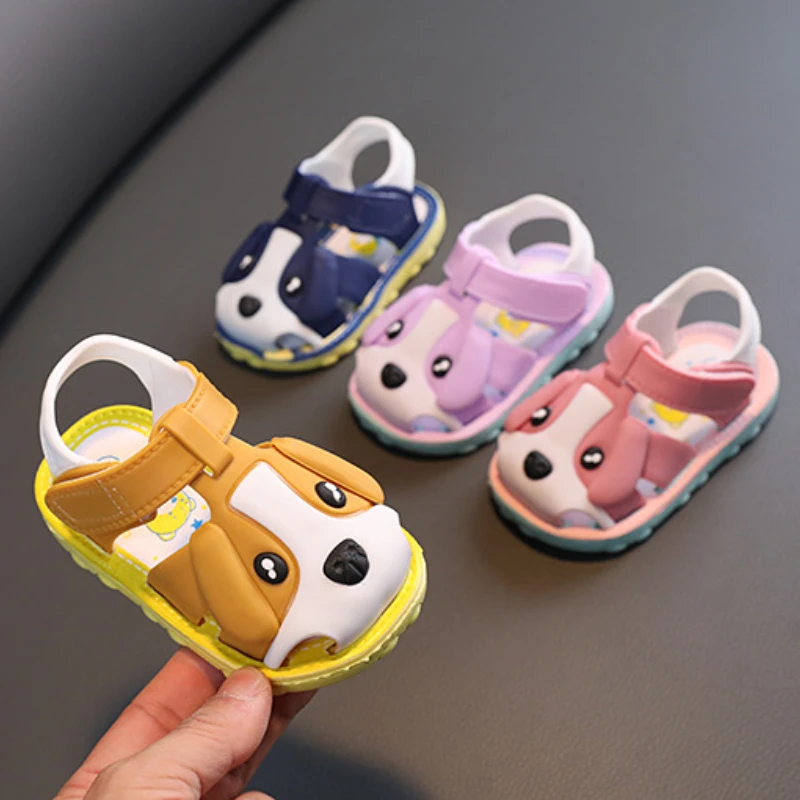 SandaliasCartoon Children Sandals Summer Infant Toddler Walking Shoe Girl House Shoes Boy Beach Shoes Children Shoe Zapatos Ni&ntilde;a
