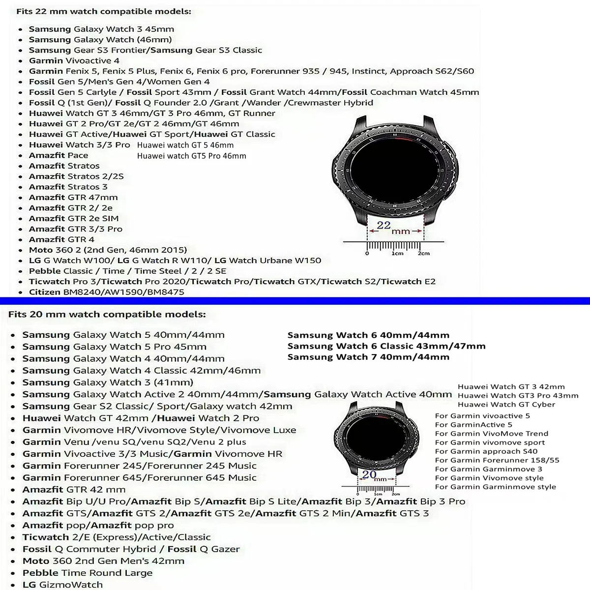 Sport-Nylonarmband 18/20/22mm Gewebtes Armband für Samsung Galaxy Watch 7/6/5/4 und Huawei Watch GT6 GT5 GT4 41mm GT6 Pro Armband – Detail 4