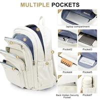 Sac à dos pour filles adolescent voyage école sacs à dos garçons enfants sac à dos sacs d'école décontractés sac à dos mignon multi-poches livre sac 4