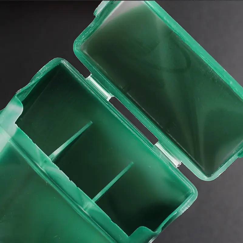 Cigarette Case Multifunctional Plastic Men Flip Lid Lighter Storage Box