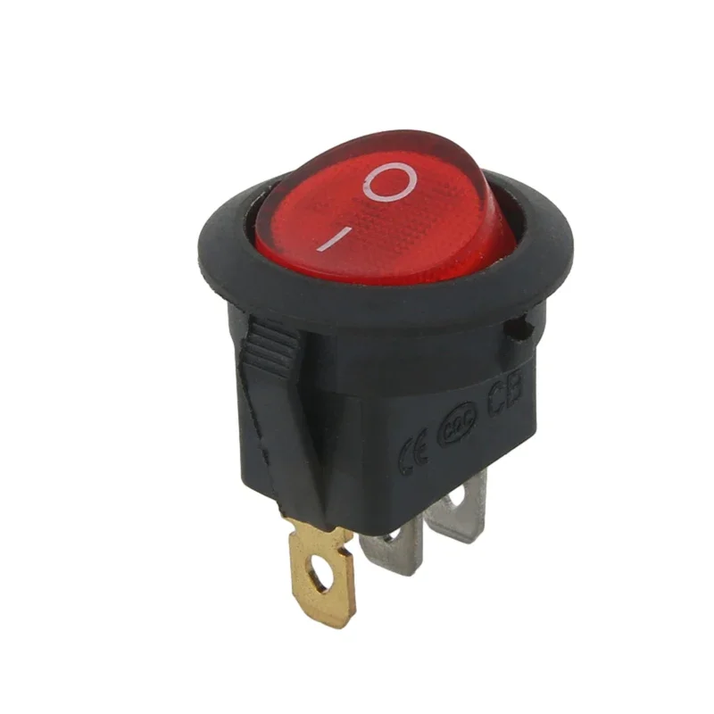 รูปสินค้า สวิตช์ไฟ LED ปุ่มกด 2 ปุ่ม สำหรับรถยนต์ 12V/24V