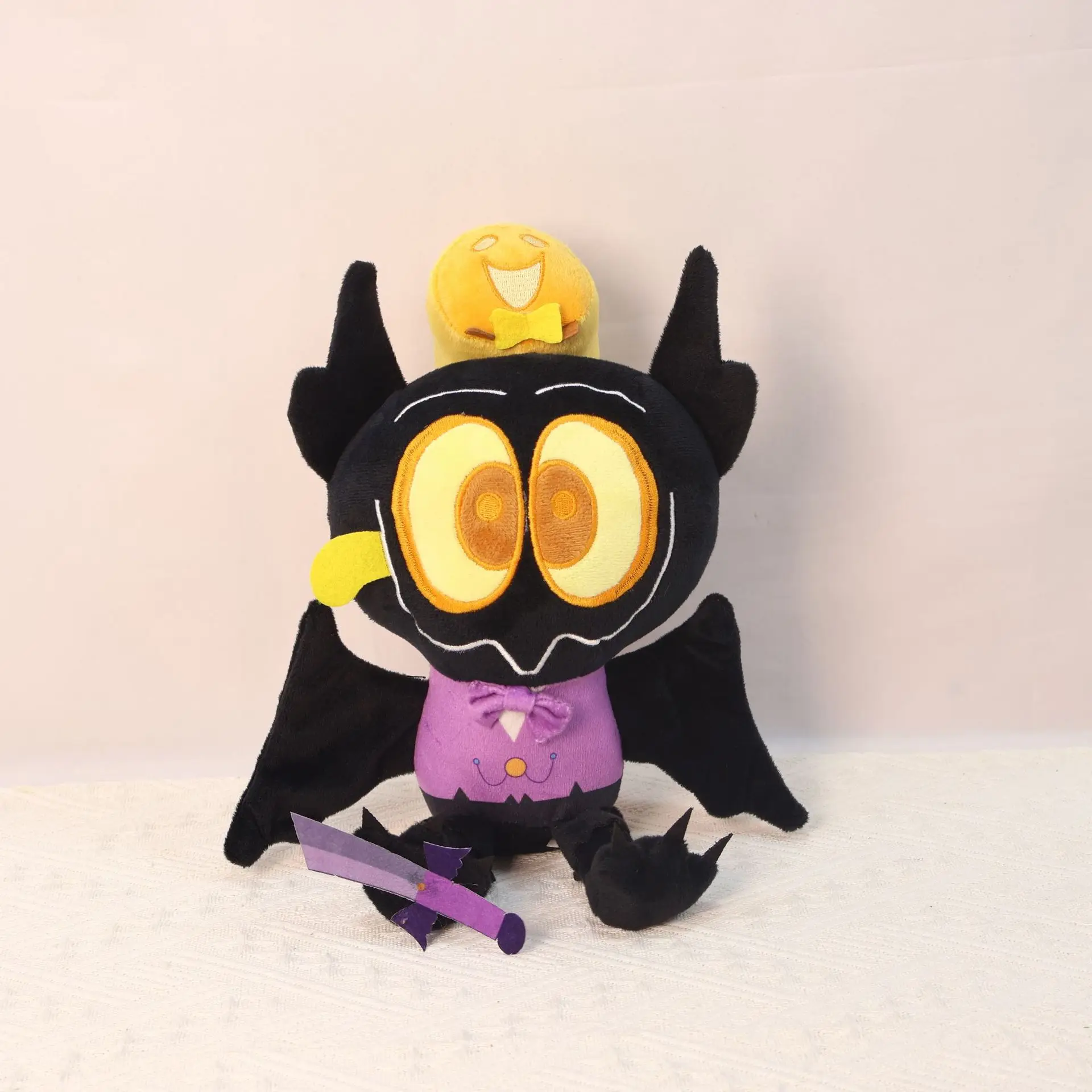 Billie Bust Up Fantoccio Bat Plush Toy - Adorable Game-Inspired Collectible Stuffed Doll