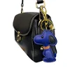 Horse Pendant Horse Leather Keychain for Women Cute Key Ring for Car Key 3