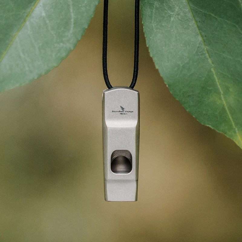 Titanium Whistle Sports Training Treble Outdoor Emergency Survival Whistle Loud voice Long Transmission Distance 6