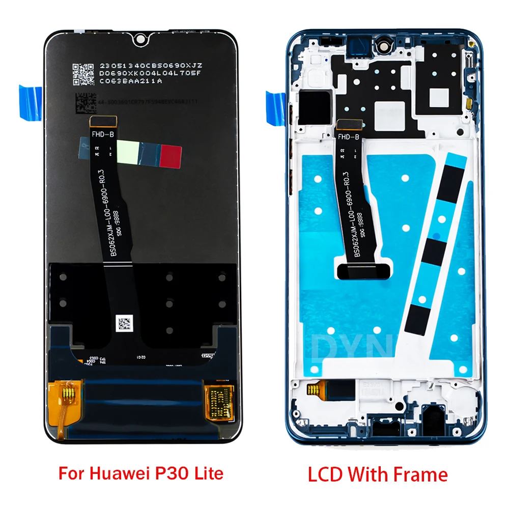 ȭ P30 Ʈ ÷ LCD ũ Ÿ  ü,  4e MAR-LX1A LX2 LX3A ũ, 6.15 ġ