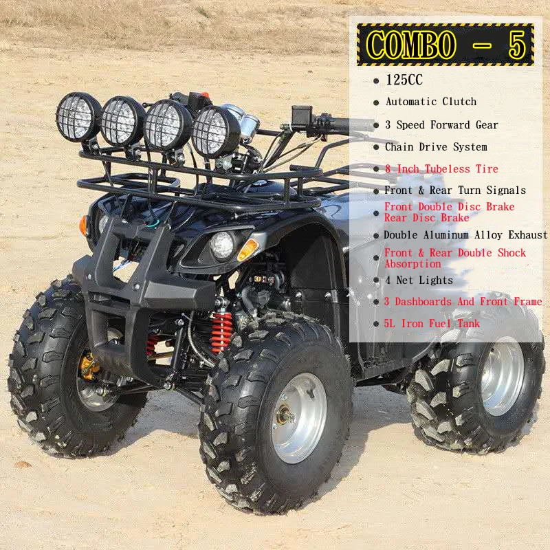 

Wholesale Atvs All Terrain Buggy Mountain Bike 125CC ATV 200CC 150CC 250CC Four-wheel ATV Motorcycle