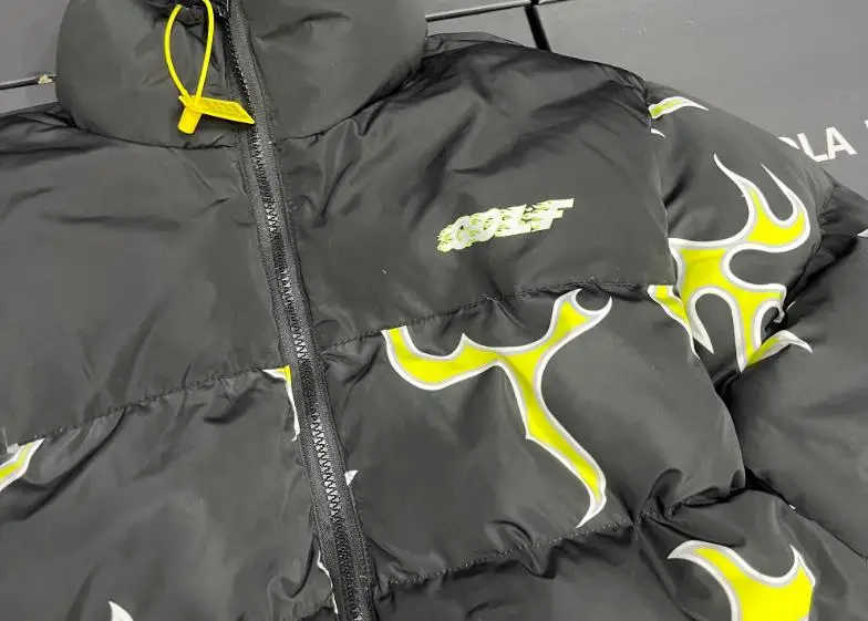 PlatiNum Puffer Coat Side View