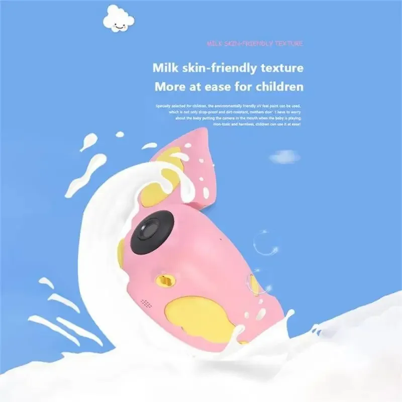 Kid Video Camera Cartoon 2.0 TFT Screen Digital Camera Boys Girls Birthday Gift 1080P Camcorder Toy Photo Video Recorder DV
