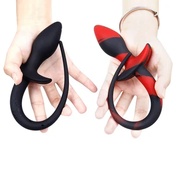 Bdsm Puppy Play Dog Hood Mask Leather Men's Chest Harness Strap Pet Role Play Party Masks Dog Tail Plug Neck Collar Sex Toys 4