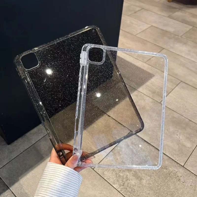 Shimmering Sparkle Acrylic Hard Shell Tablet Case