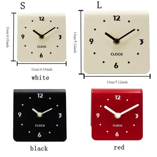 Simple Art Silent Tabletop Clock Minimalist Acrylic Bedside Table Clock Exquisite Desk Clock Living Room - Image 6