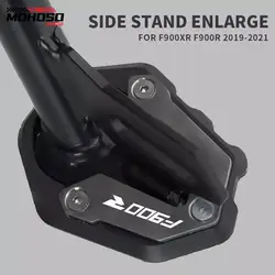 For BMW F900XR F900R 2023 2022-2019 Kickstand Side Stand Extension Foot Pad Support Motorcycle Accessories F 900XR F900 R XR
