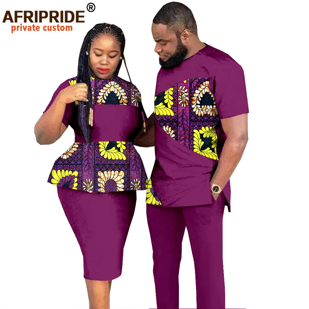 African Ankara Couple Matching Outfits, Ankara Anniversary Outfits