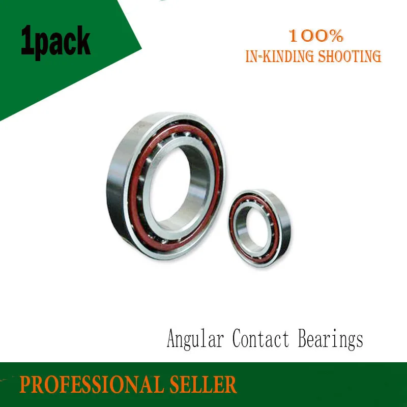 

Free shipping 2pcs 7004AC 20*42*12mm bearing steel Angular contact ball bearing