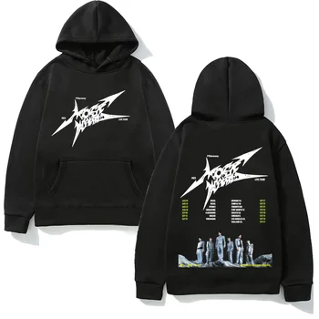 P1Harmony TOUR 2025NEW Hoodie Korean Style Sweatshirt Unisex Long-sleeved Simplicity Clothes Moletom Korean boy band Pullover