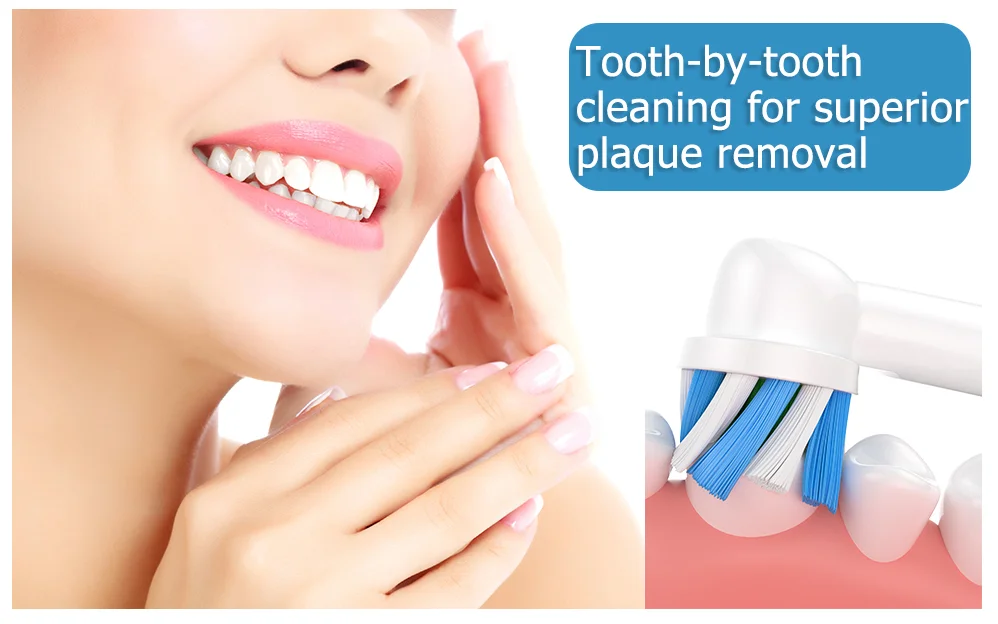 Description Picture 6 of itemReplacement Toothbrush Heads Compatible with Braun Oral b 7000/Pro 1000/9600/ 5000/3000/8000/Genius and Smart Electric Toothbrus