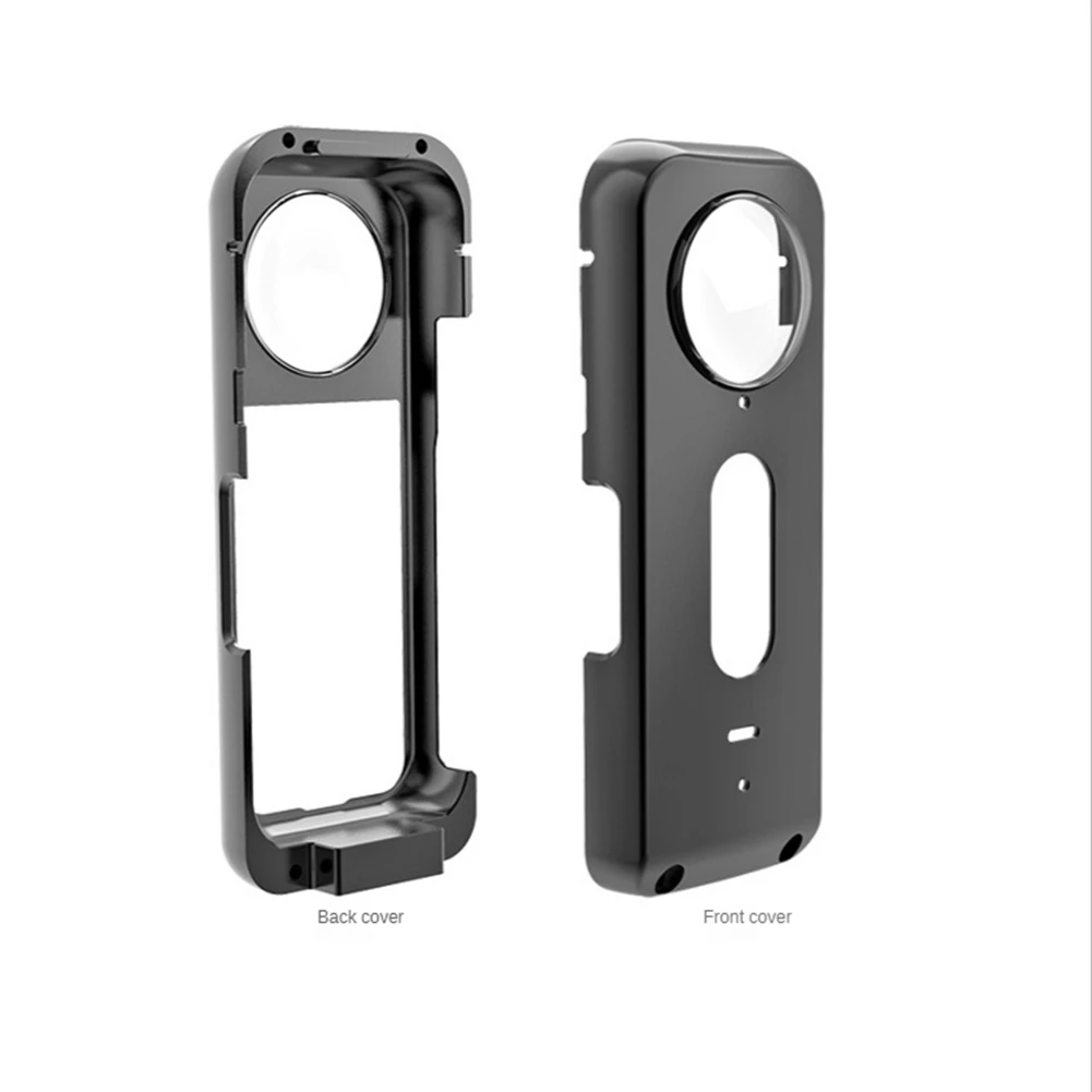 Insta 360 One X3 용 M05K 금속 토끼 케이지 충격 방지 보호 확장 프레임 액세서리 인터페이스 알루미늄 합금 케이스