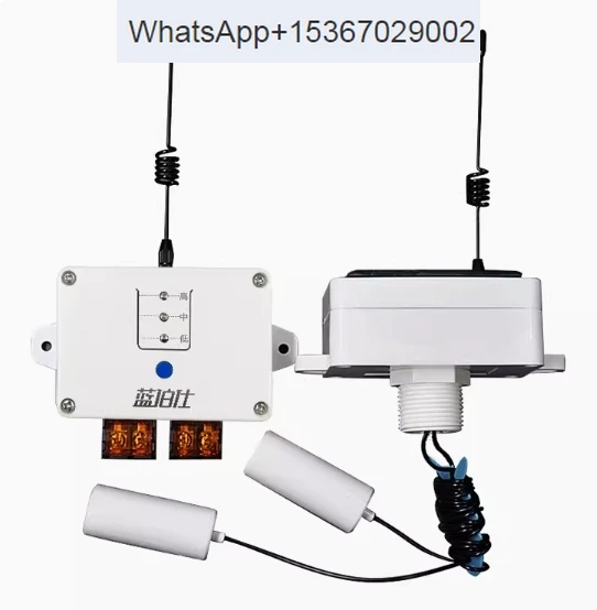 

Wireless Level Controller Remote Control Tower Pool Pump Float Ball Automatic Pumping Water Switch