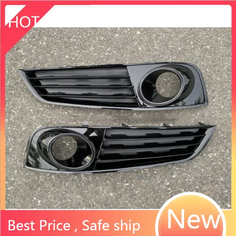 

Auto Left Right Side Front Bumper Fog Light Grille Grill Cover For AUDI A8 D4 2010 2011 2012 2013 2014 fast ship