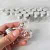 60/100 PCS 8ml Tiny Glass Bottles with Silver Screw Caps 22×40mm Small Empty Jars DIY Crafts Decorative Vials Transparent Bottle 6