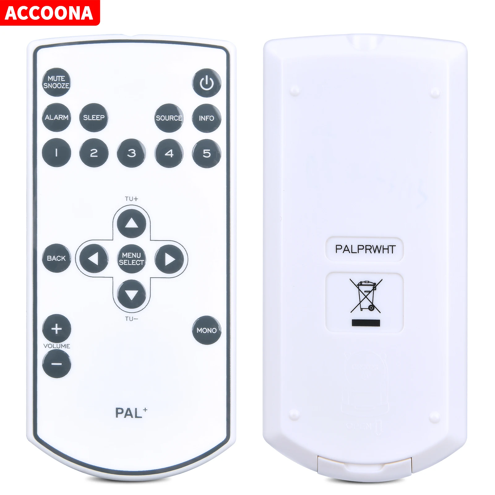Telecomando Per Tivoli Audio Pal + Palprwht