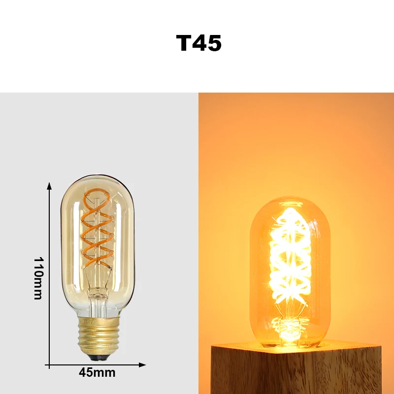 ตัวเลือกสินค้า หลอดไฟสไตล์ย้อนยุค Vintage Edison LED ตกแต่งบ้าน