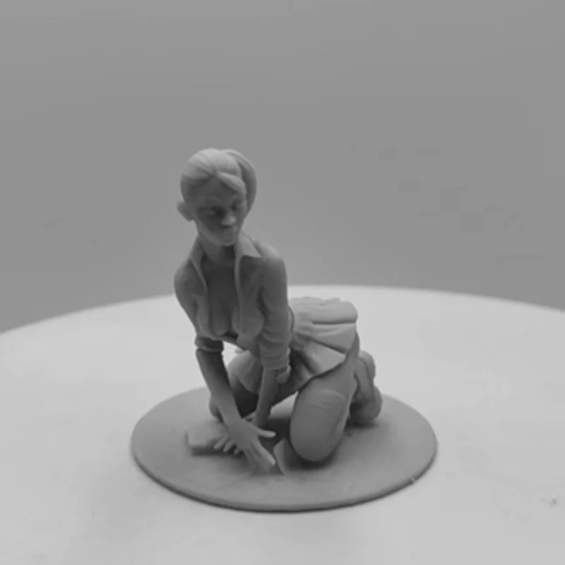 Anime garage kit 1/24 scala 42mm resina figura modello Kit GK bellezza statua in miniatura giocattoli non assemblati e non dipinti Diorama fai da te - immagine 2