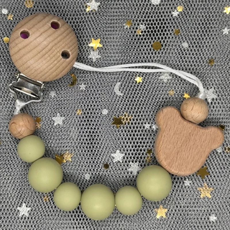 Custom pacifier clip