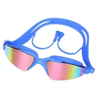 Myopia Prescription Swimming Goggles Kids girls  Glasses Waterproof Anti-fog Swim  Set Acetate 2