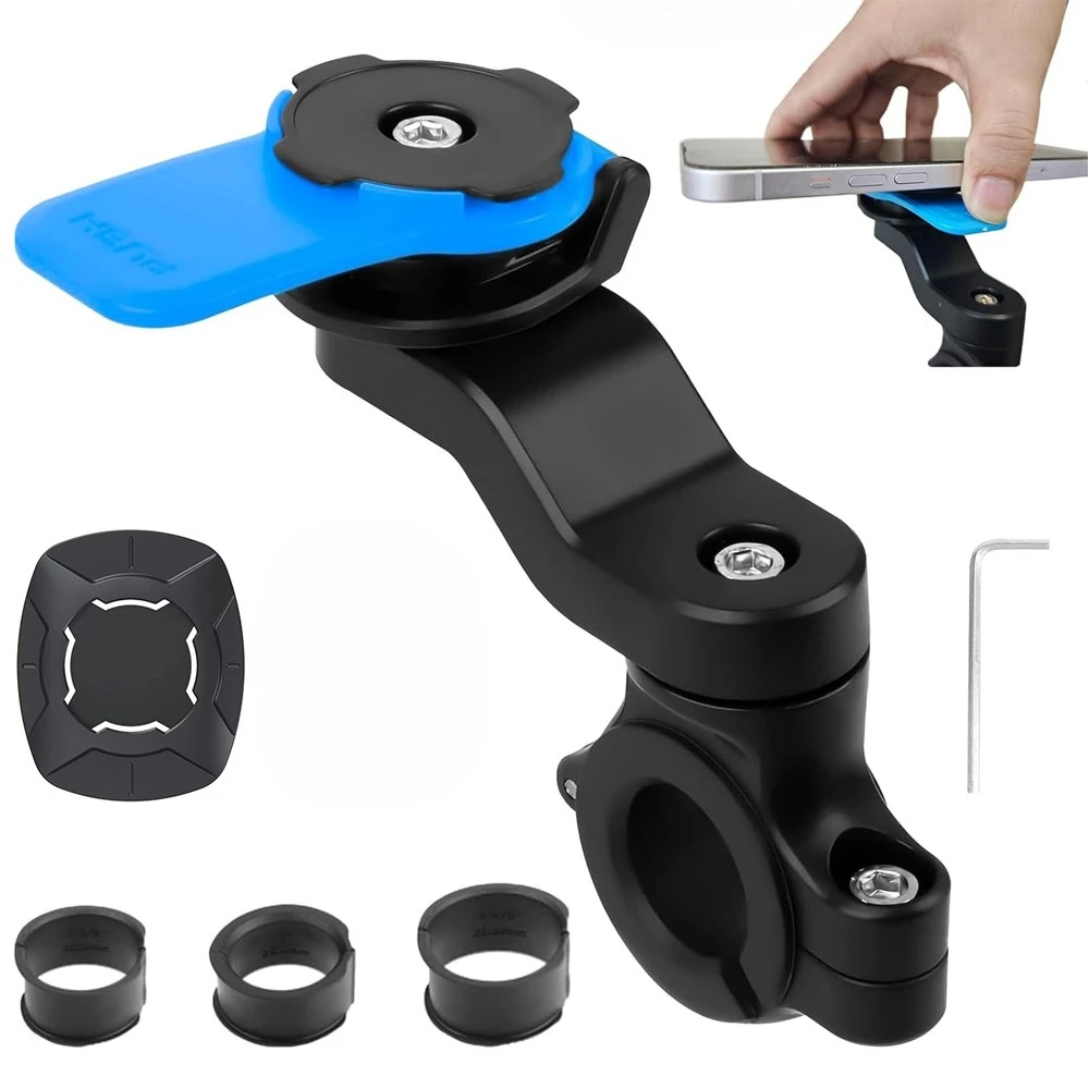 Universal Smartphone Mount with Vibration Shock Absorption