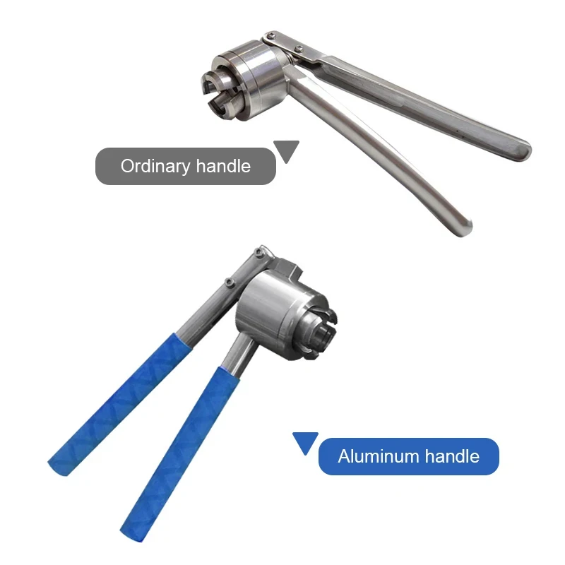 2X(Manuelle Crimper Hand Versiegelungs Maschine Für Edelstahl Zum