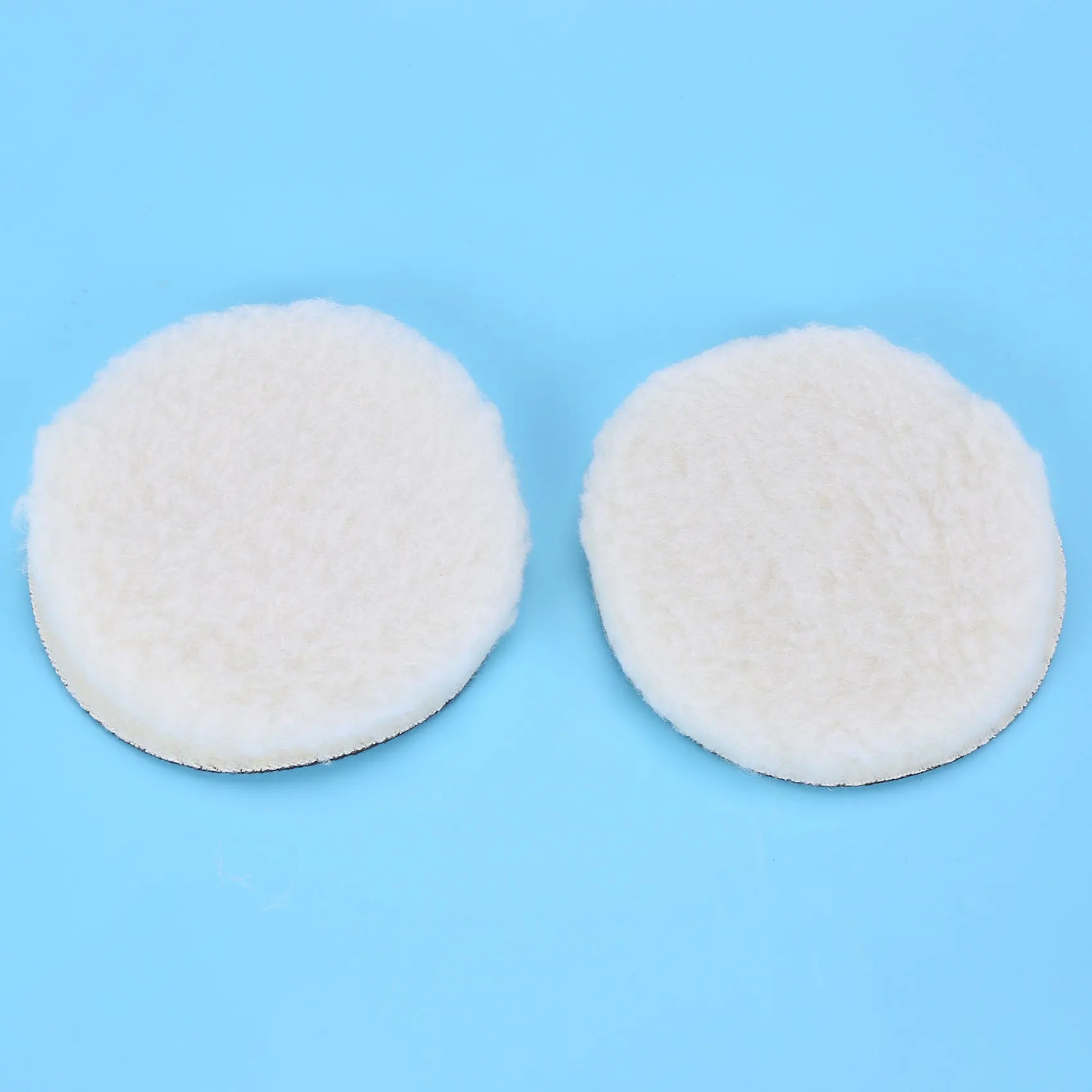 10 Pcs 125 Mm Car Polishing Pad 5 Inch Polish Waxing Pads Wool Polisher Bonnet Car Paint Care Wool Polishing Pad car polisher cordless car polisher