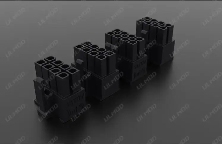 Pcie 8pin Cpu Pinos Escudo Plástico para pc Atx Motherboard Conector de Alimentação 4.2 mm Novo - Imagem 4
