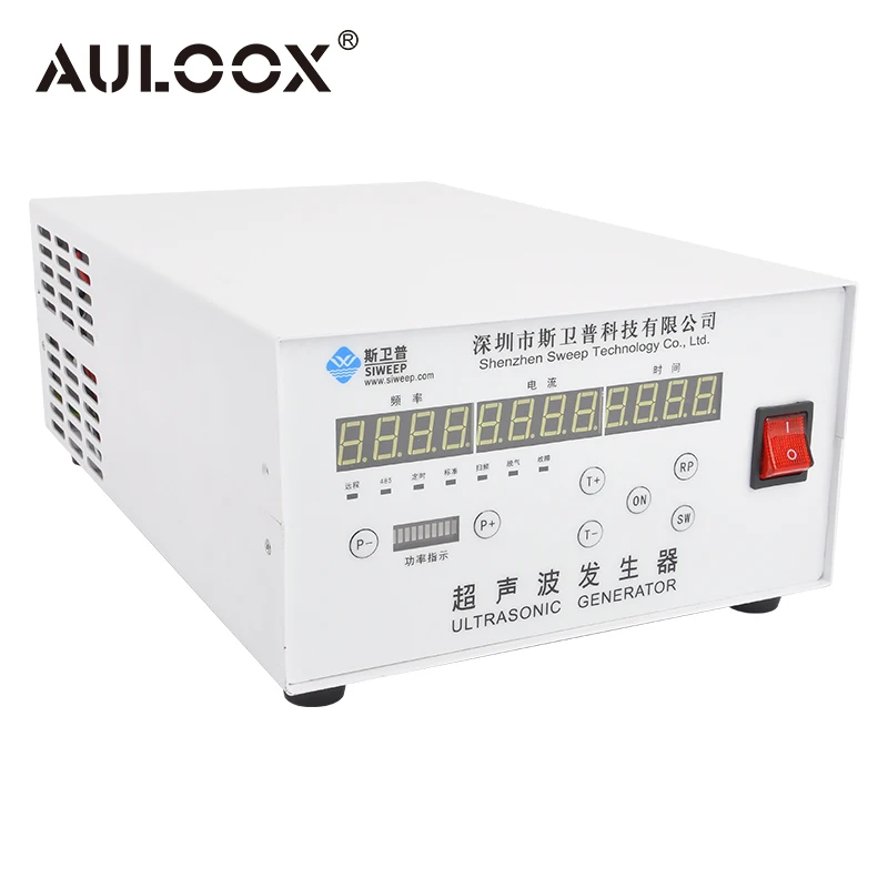 

Ultrasonic Generator 600W~3000W Power Adjust Timer Degas Sweep 40KHz Controller for Immersible Board Industrial Cleaning Device