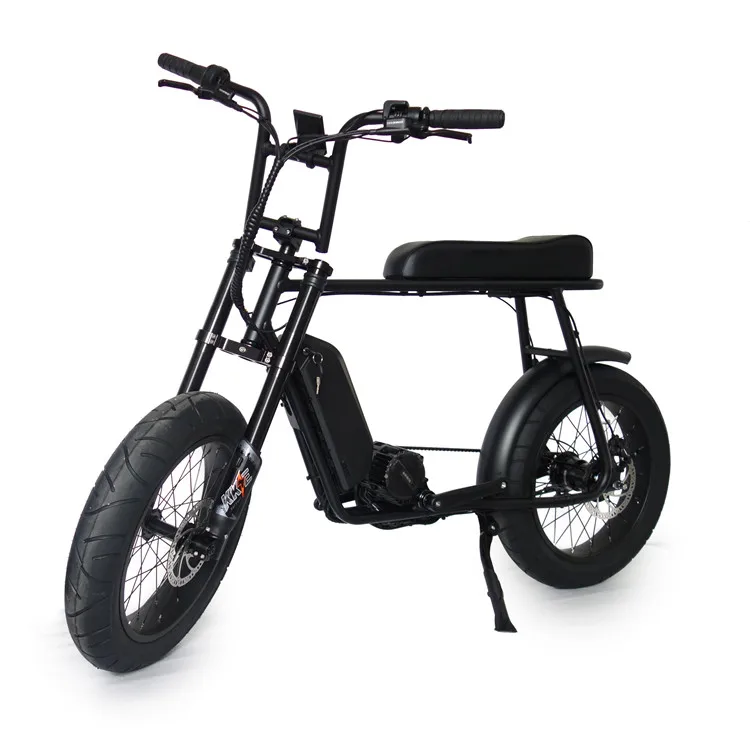 

Factory Direct Sales Black Mid Motor Belt E-bike Lighter And Runs More Smoothly