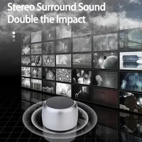 VIKEFON M1 Portable Bluetooth Speaker Music Stereo Surround Mini USB Outdoor Subwoofer Speaker Audio Player Speaker Microphone - Image 2