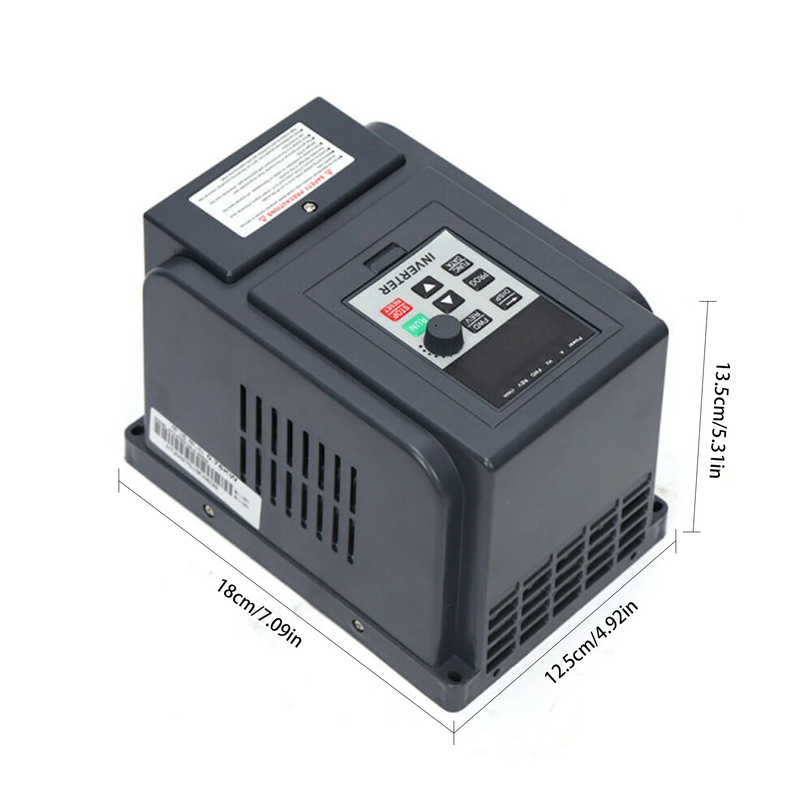 1-Phasen-Frequenzumrichter 750 W Universal VFD Geschwindigkeitsregler Wechselrichter AT2 220 V